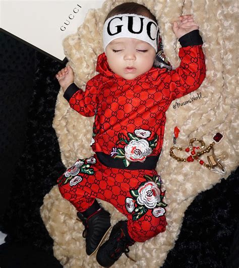 gucci crochet baby outfit|gucci baby jumpsuit.